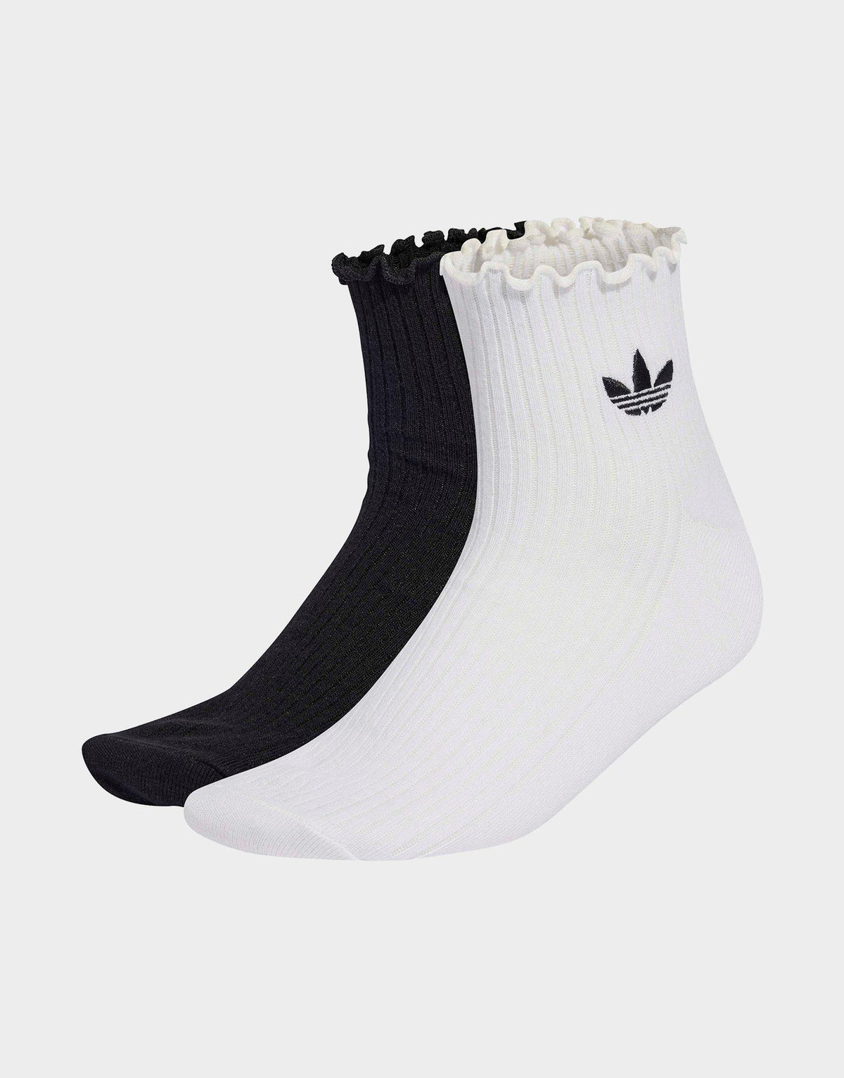 Ruffle Quarter Socks (2 Pack)