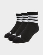 3-Stripes Cushioned Sportswear Mid Socks (3 Pack)