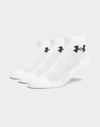Performance Cotton Quarter Socks 3-Pack Unisex