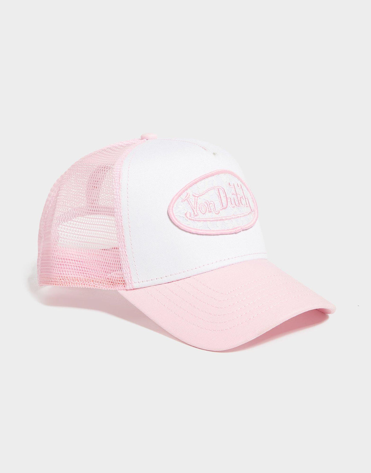 Lace Patch Trucker Cap