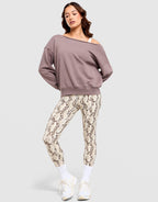 Year Round Off Shoulder Sweatshirt