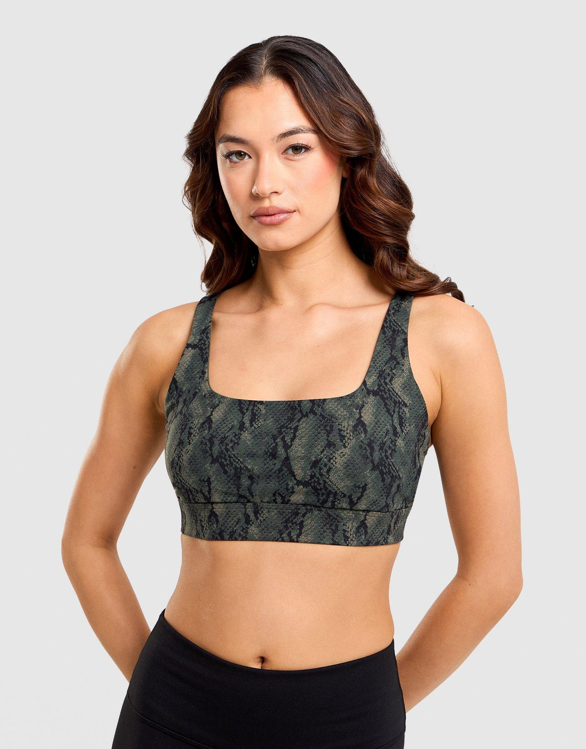 Adjustable Longline Sports Bra