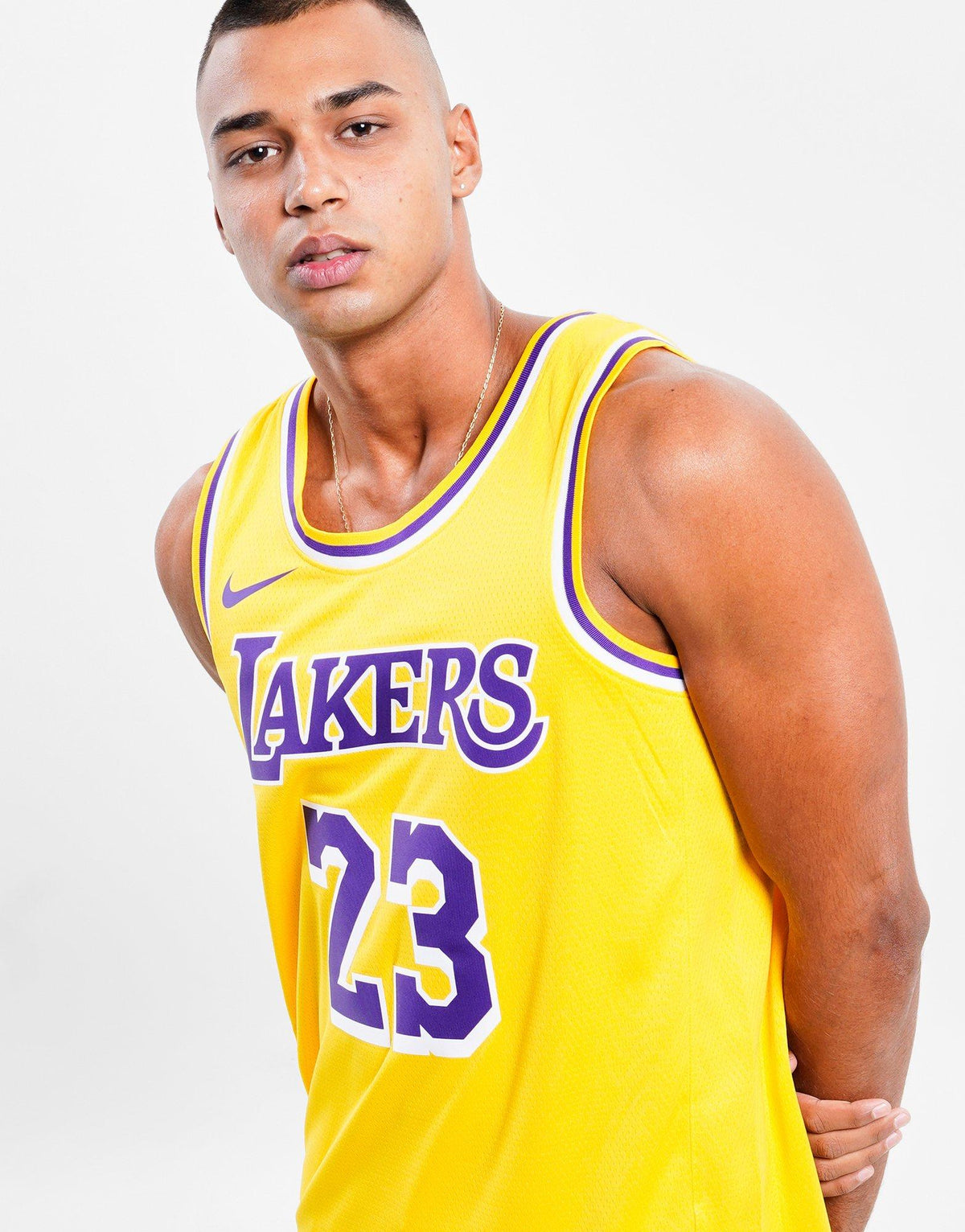 NBA LA Lakers James #23 Icon Jersey