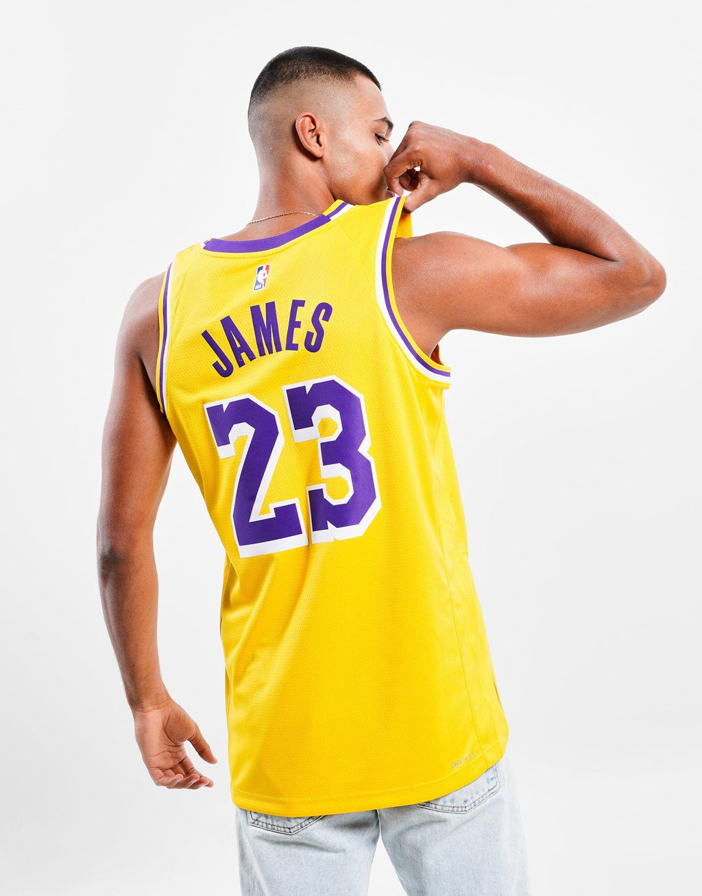 NBA LA Lakers James #23 Icon Jersey
