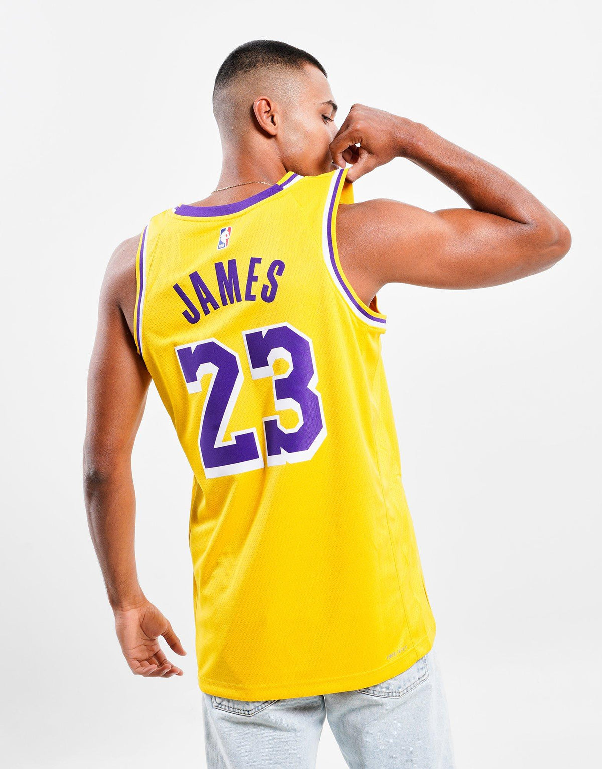 NBA LA Lakers James #23 Icon Jersey