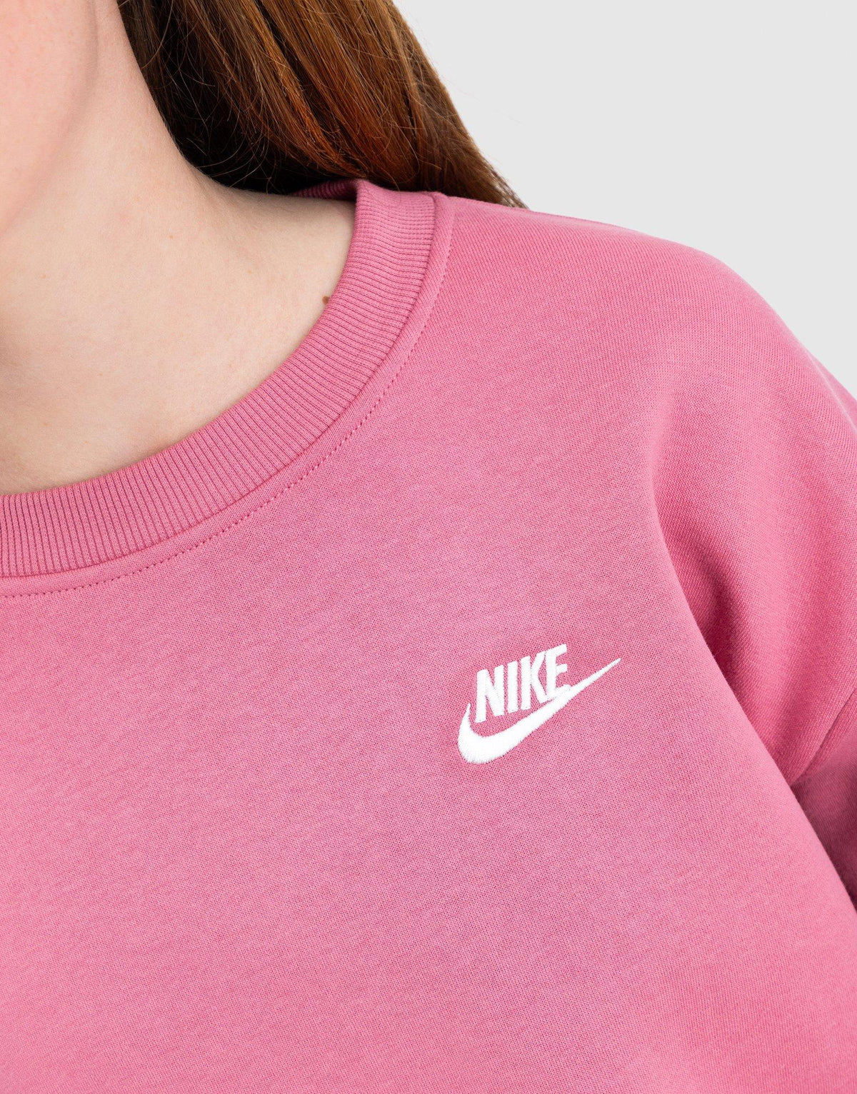 Girls' Club Oversized Crew Sweatshirt Junior