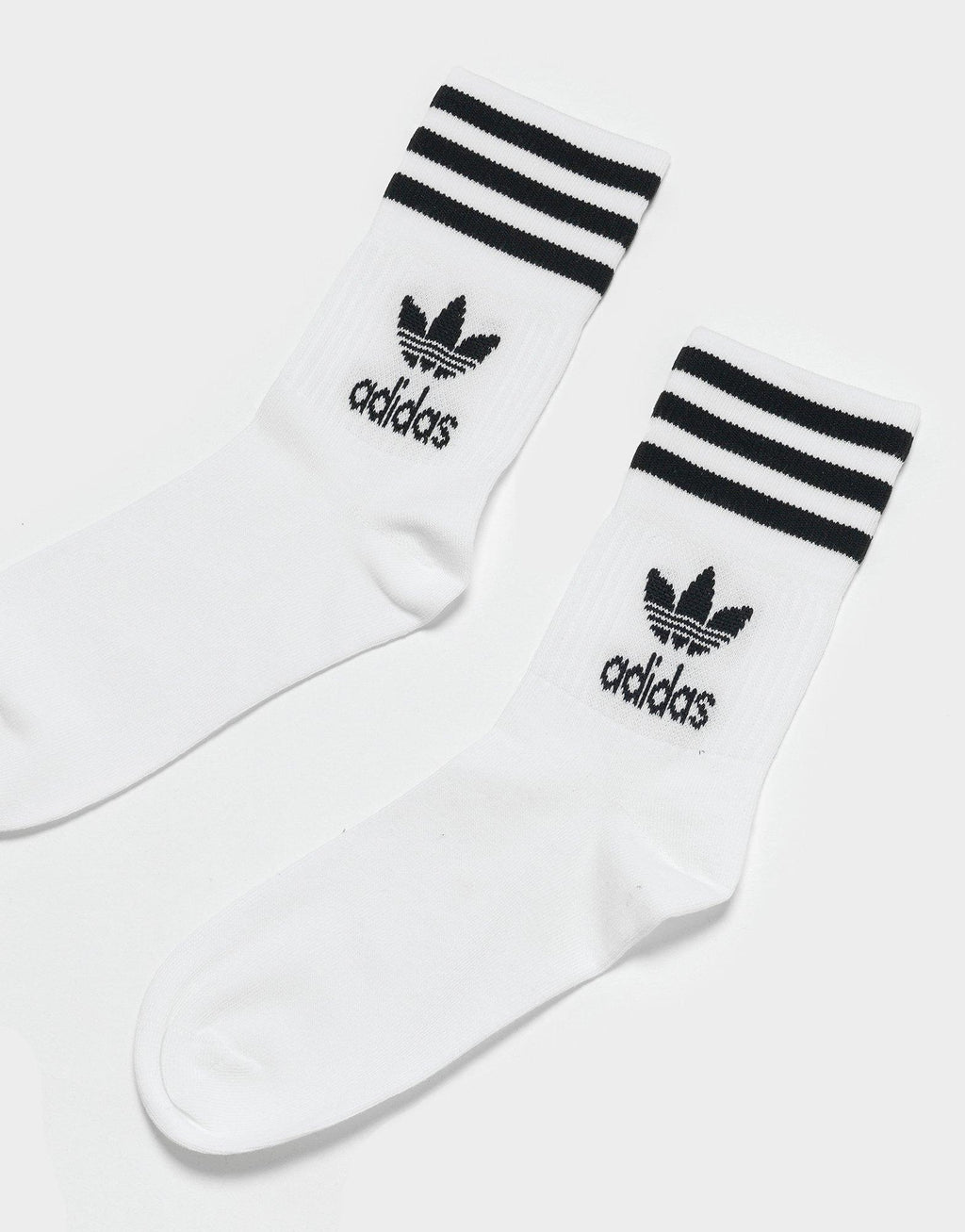 3 Pack Solid Mid Crew Socks