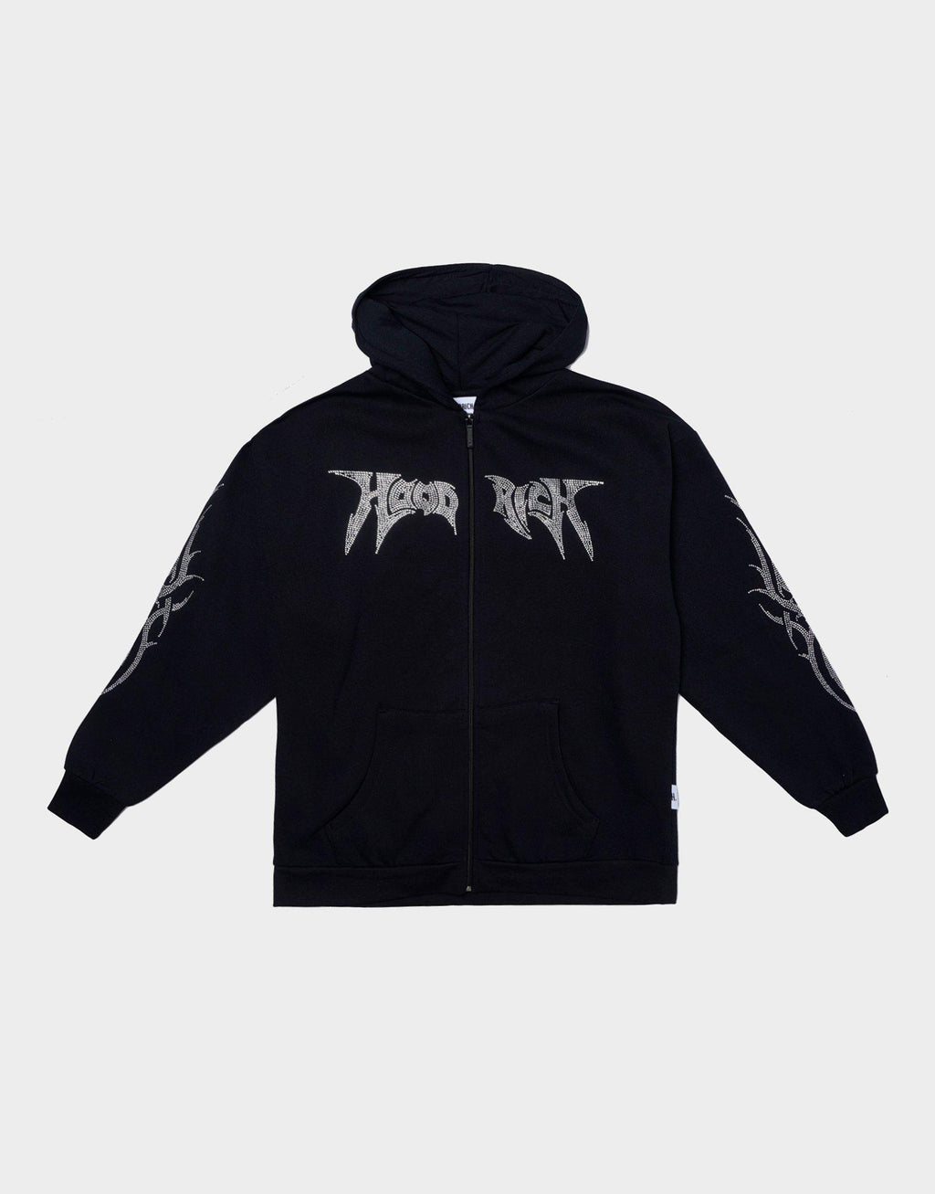 Quartz Diamante Full Zip Hoodie