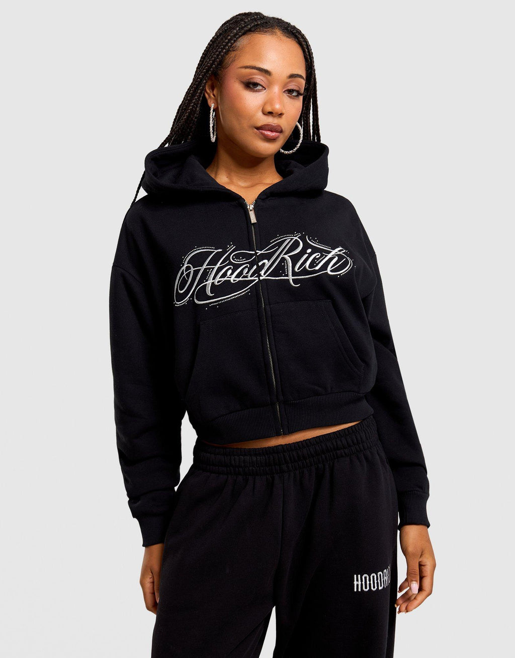 Solace Boxy Full-Zip Hoodie