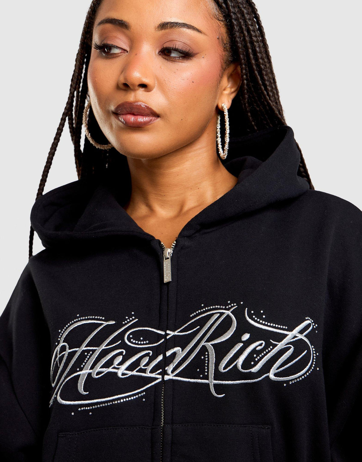 Solace Boxy Full-Zip Hoodie