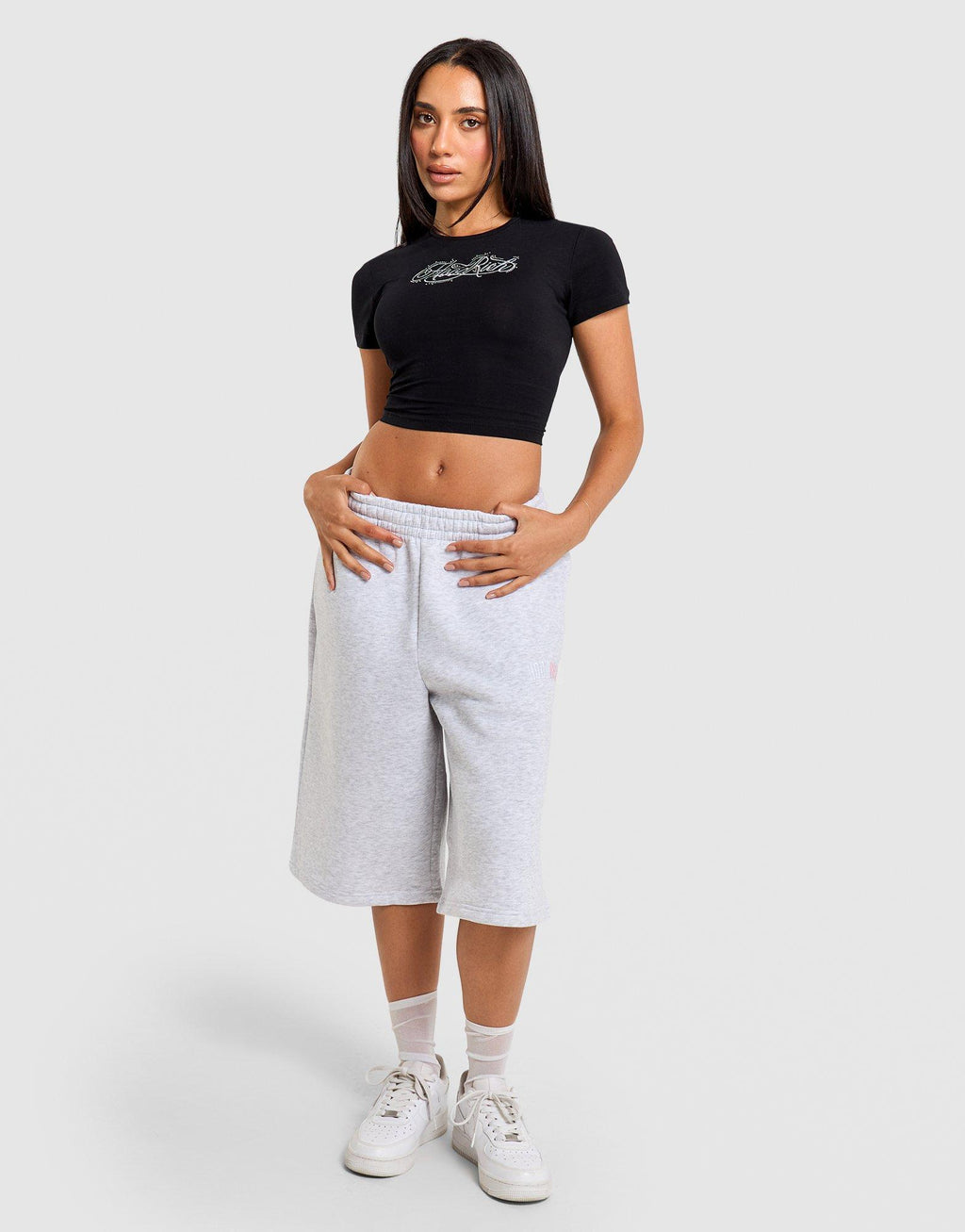Solace Fitted Tie-Back T-Shirt