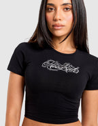 Solace Fitted Tie-Back T-Shirt
