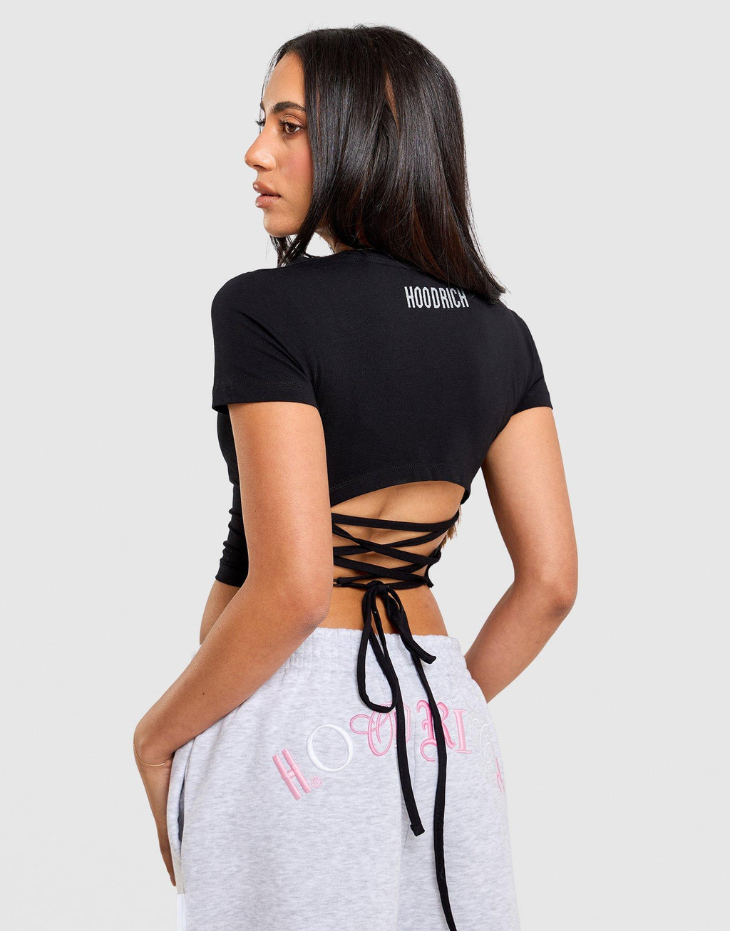 Solace Fitted Tie-Back T-Shirt