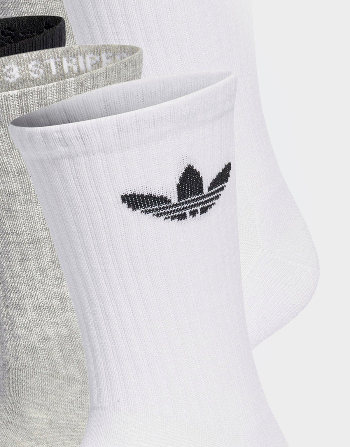 6-Pack Trefoil Cushion Crew Socks