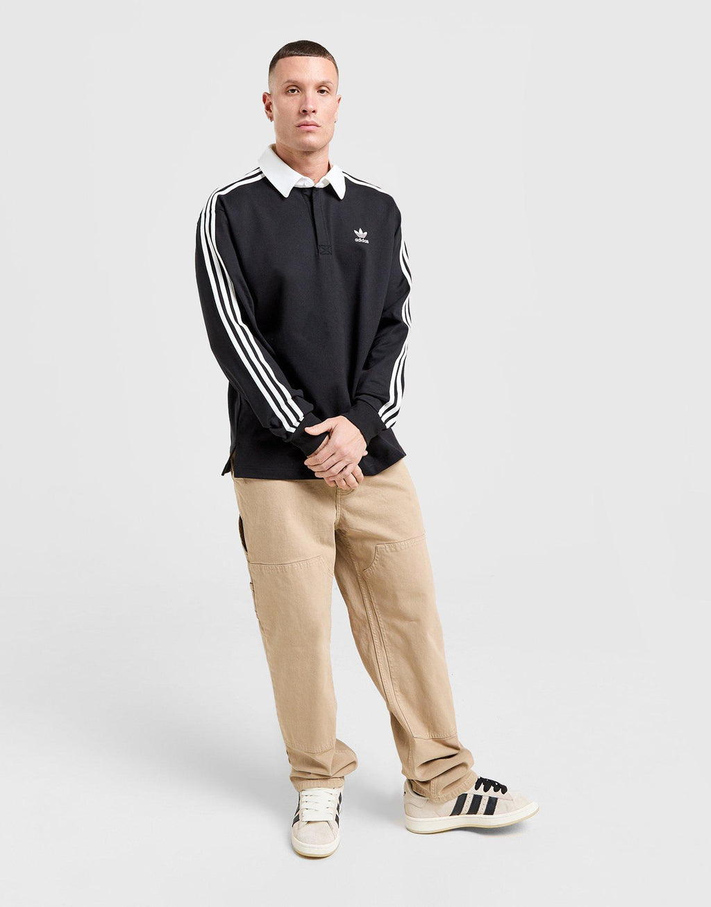 Rugby Long Sleeve Polo Shirt