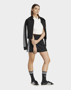 Towel Cropped Polo Shirt