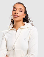 Velour Bride Full-Zip Hoodie