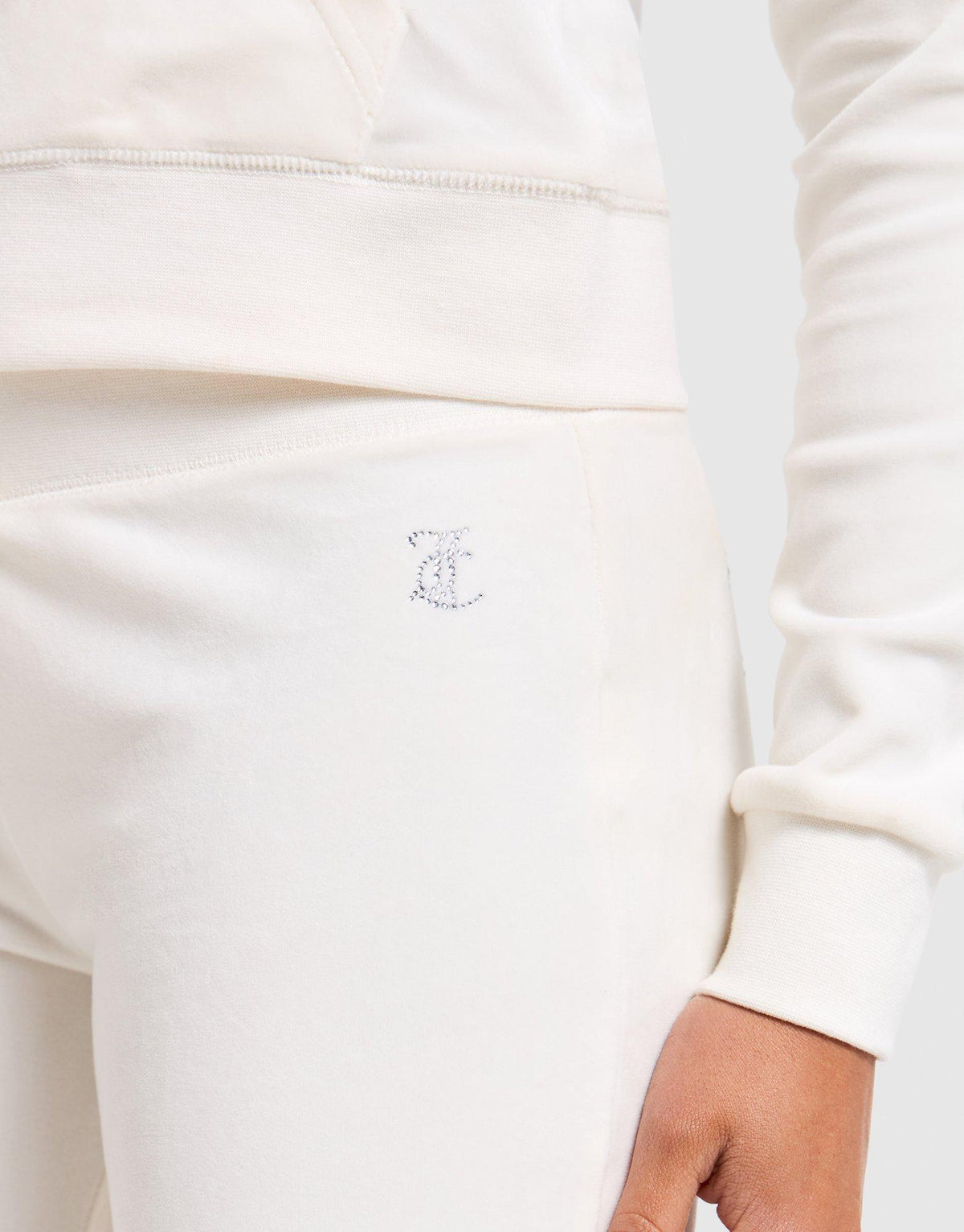 Velour Bride Track Pants