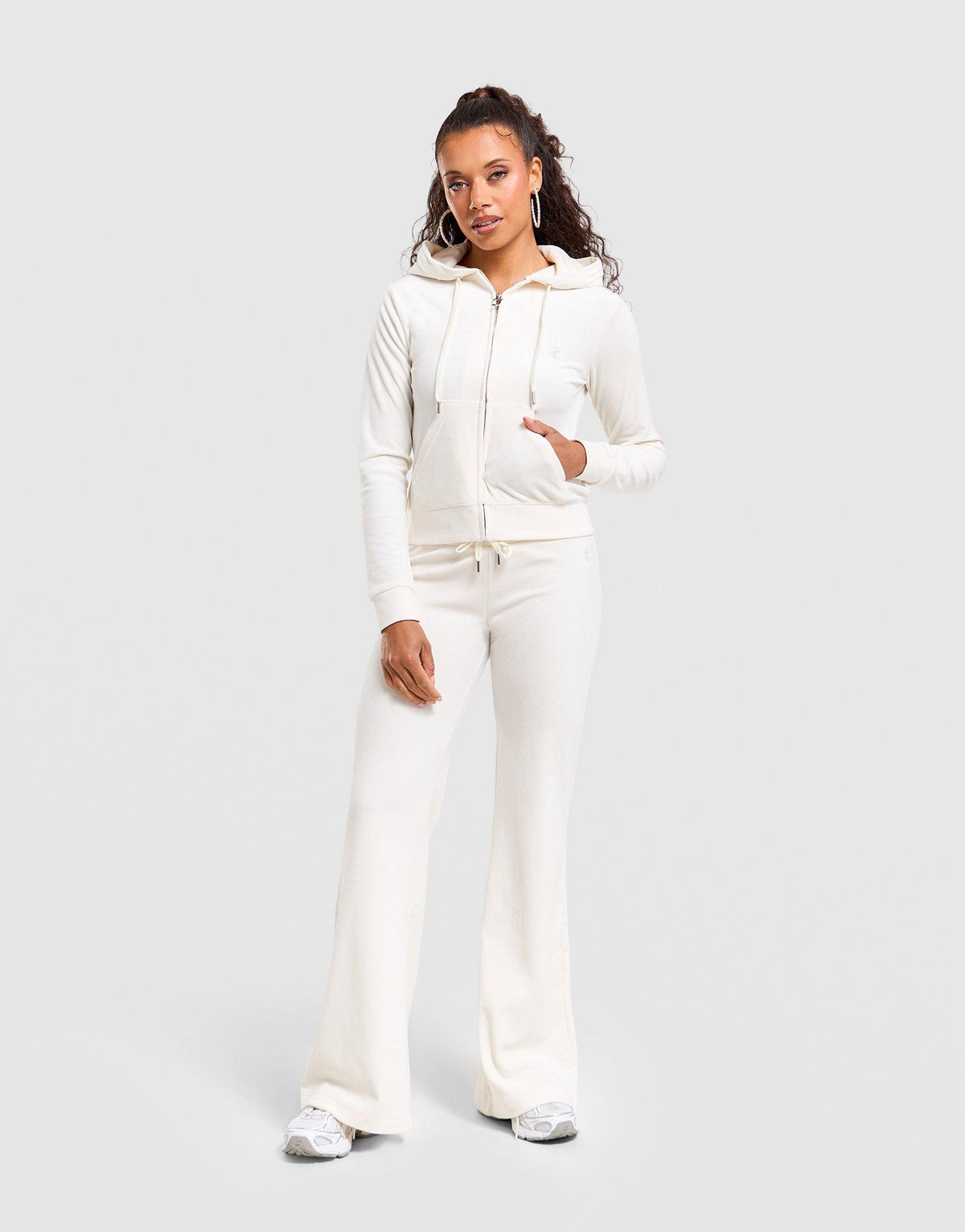 Velour Bride Track Pants