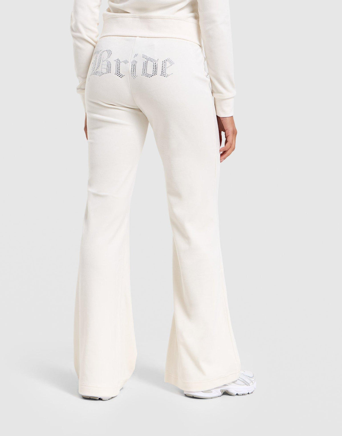 Velour Bride Track Pants
