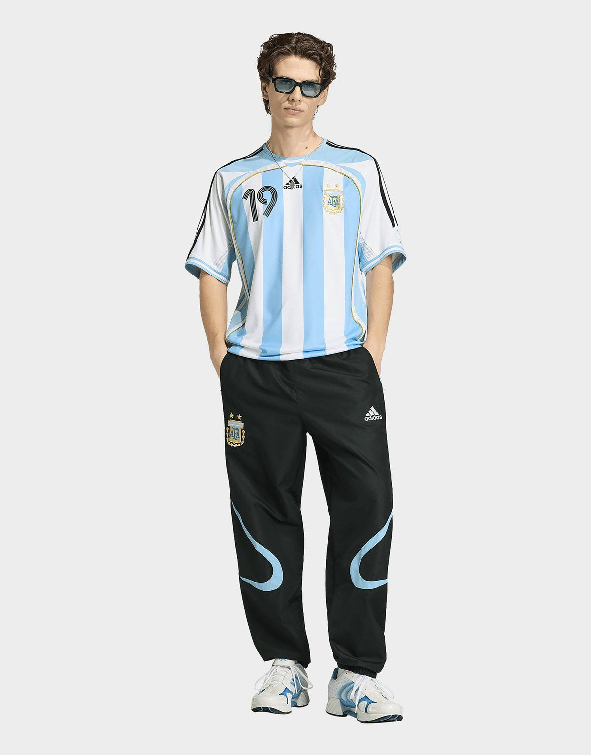 Argentina 'Messi ' Home Retro Shirt