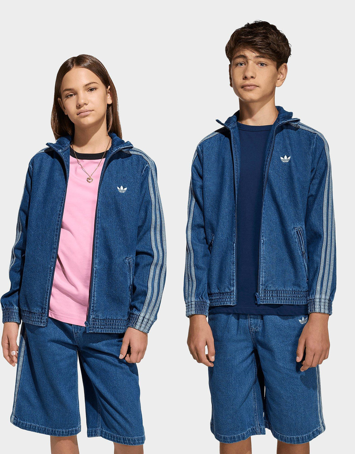 Firebird Denim Track Top Junior's