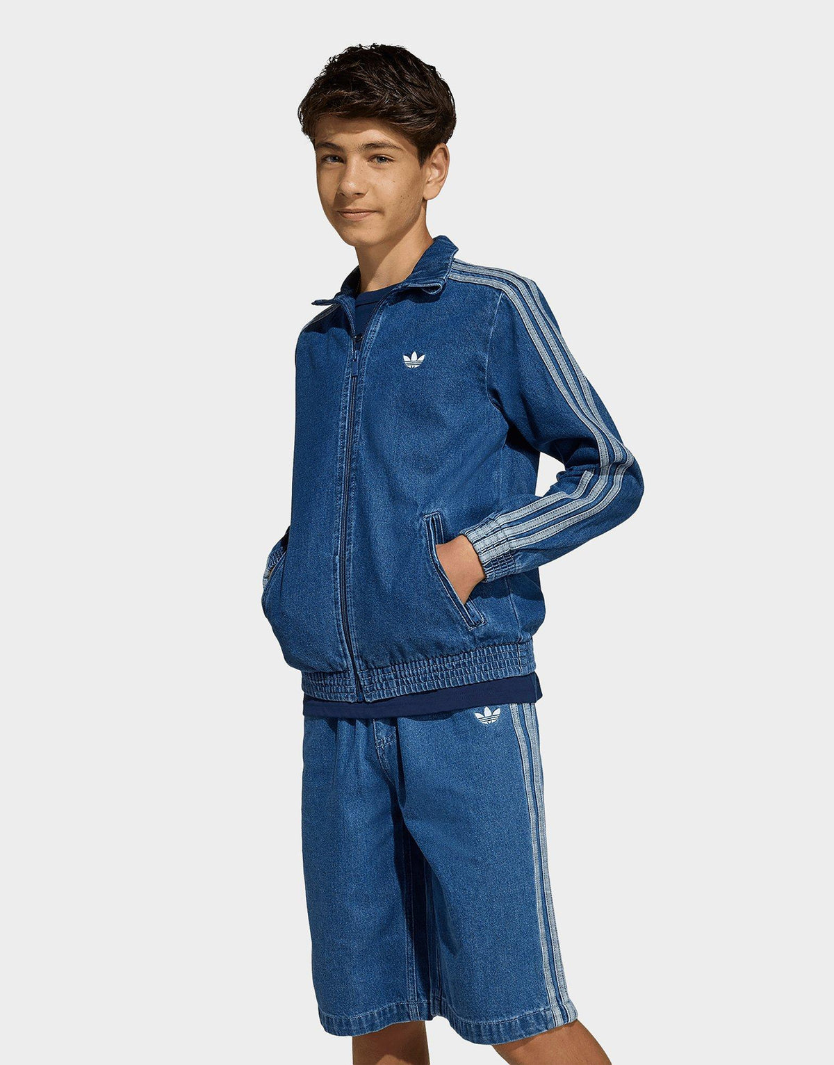 Firebird Denim Track Top Junior's