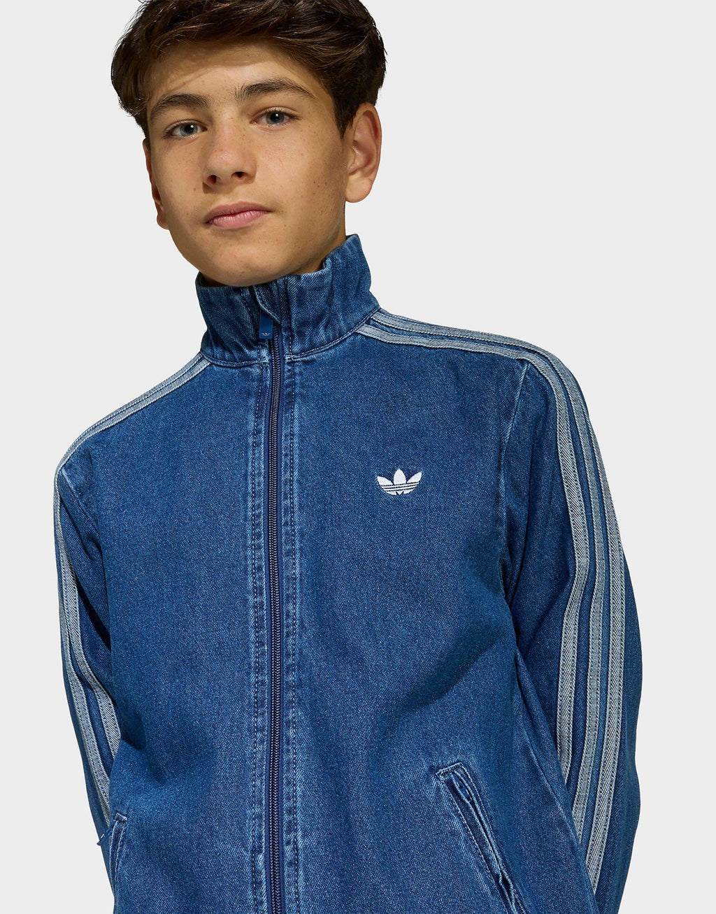 Firebird Denim Track Top Junior's