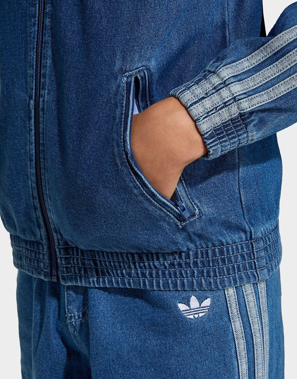 Firebird Denim Track Top Junior's