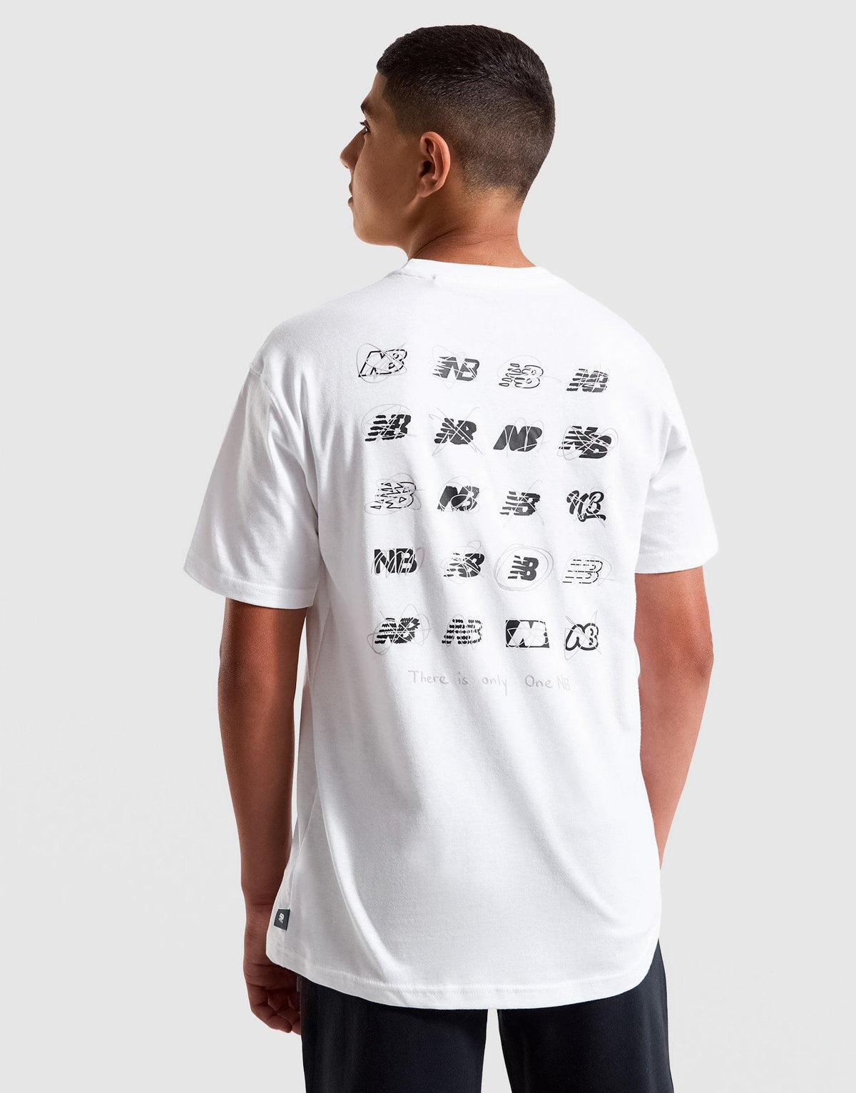 Multi Logo Back Print T-Shirt Junior