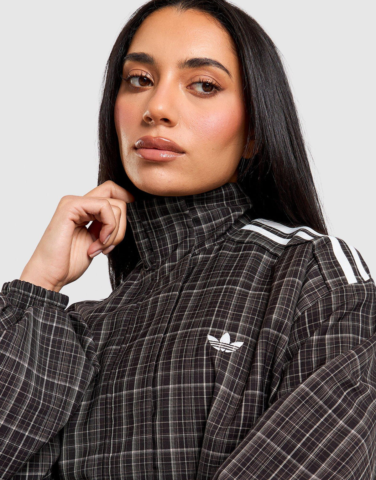Check Tailored Track Top