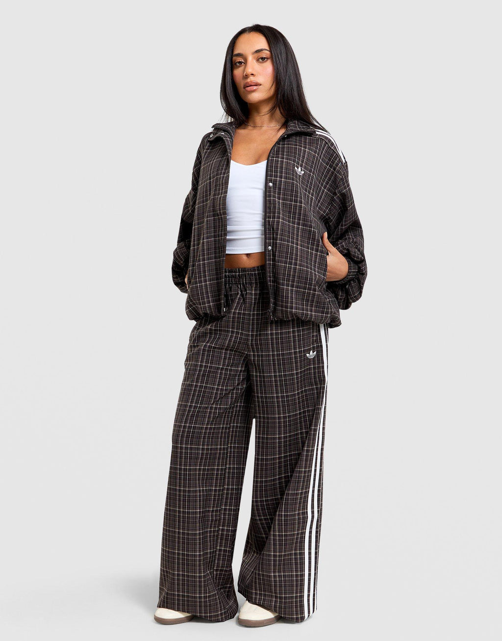 Check Tailored Track Top