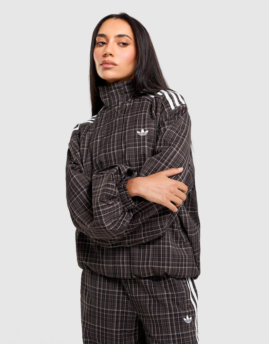 Check Tailored Track Top