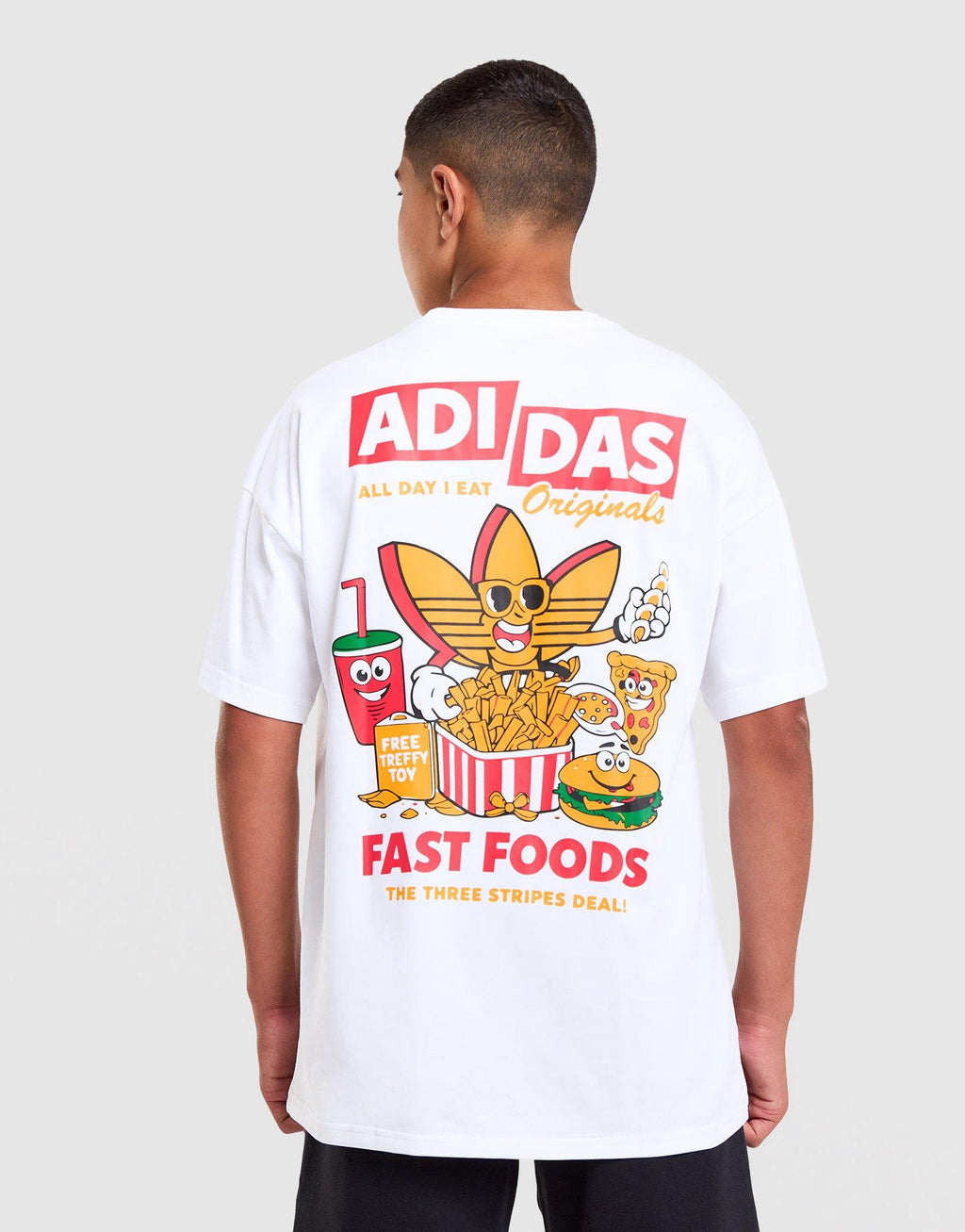 Fast Food Graphic T-Shirt Junior's