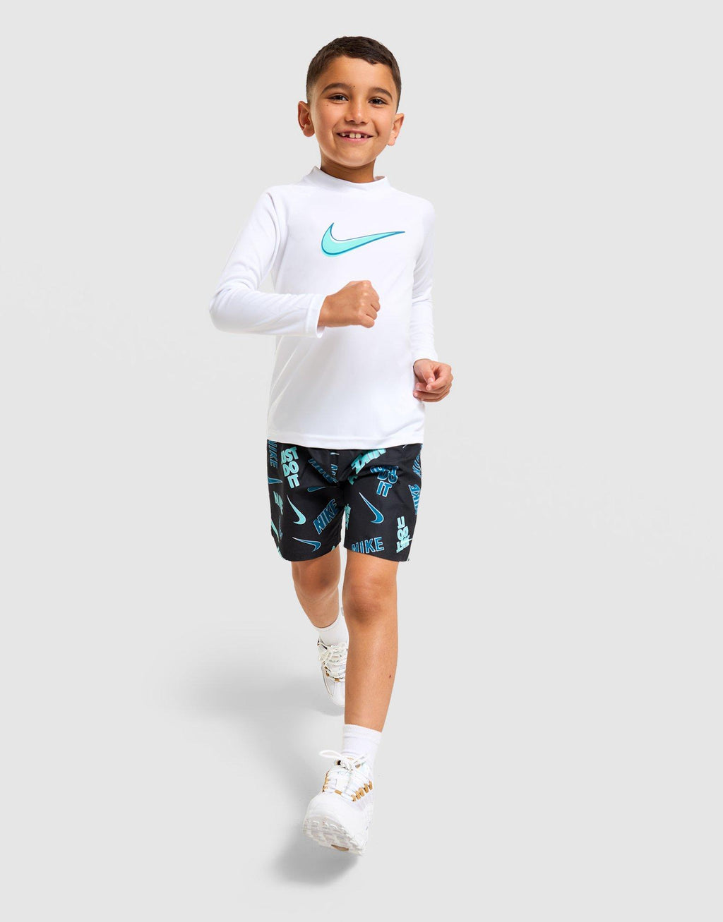 Swim Long Sleeve Top & Shorts Set Children's