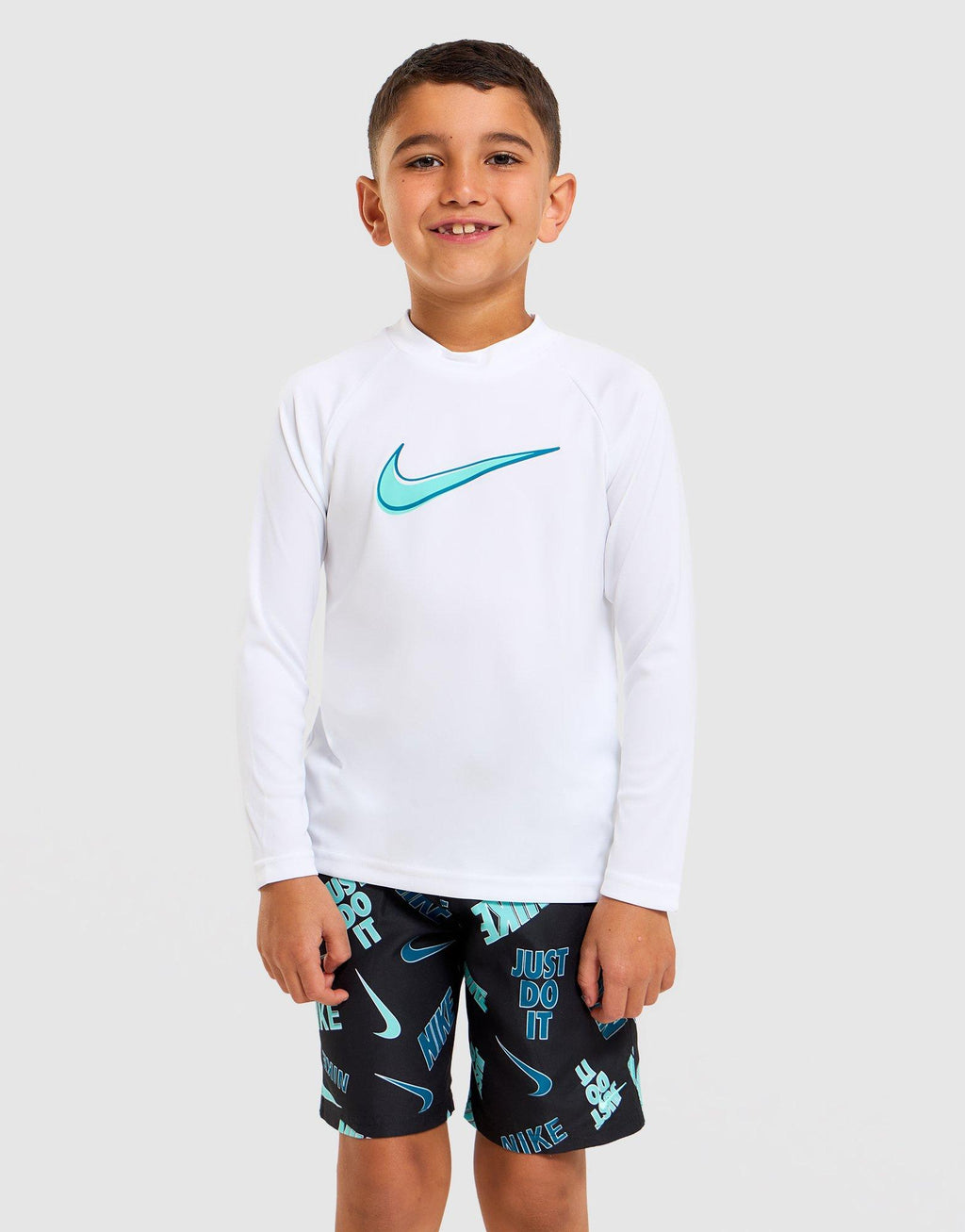 Swim Long Sleeve Top & Shorts Set Children's