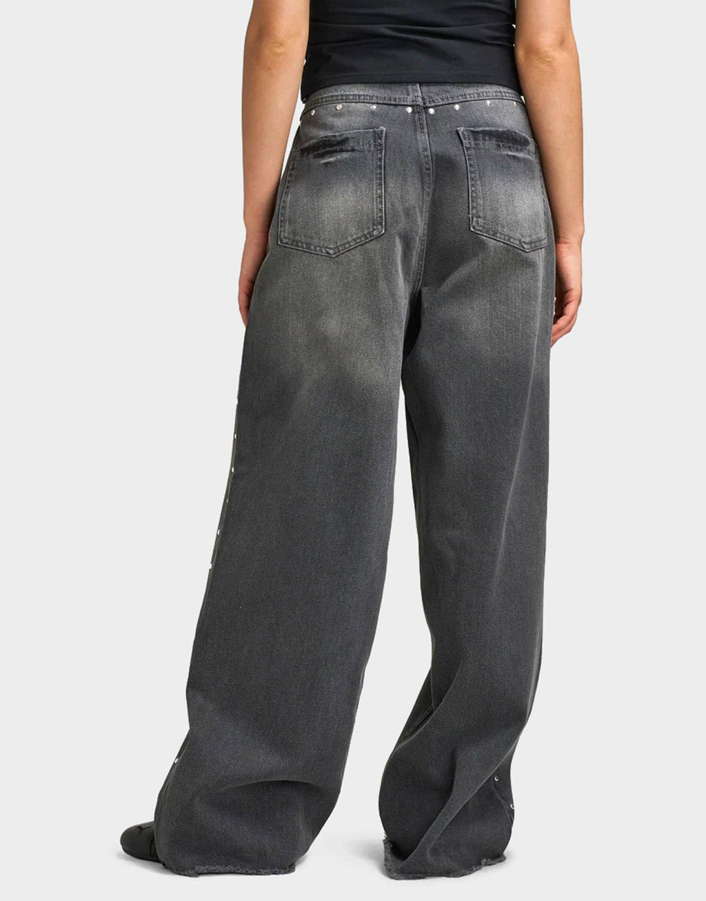 Studded Denim Jeans