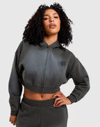 Boxy Full-Zip Hoodie