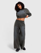 Boxy Full-Zip Hoodie