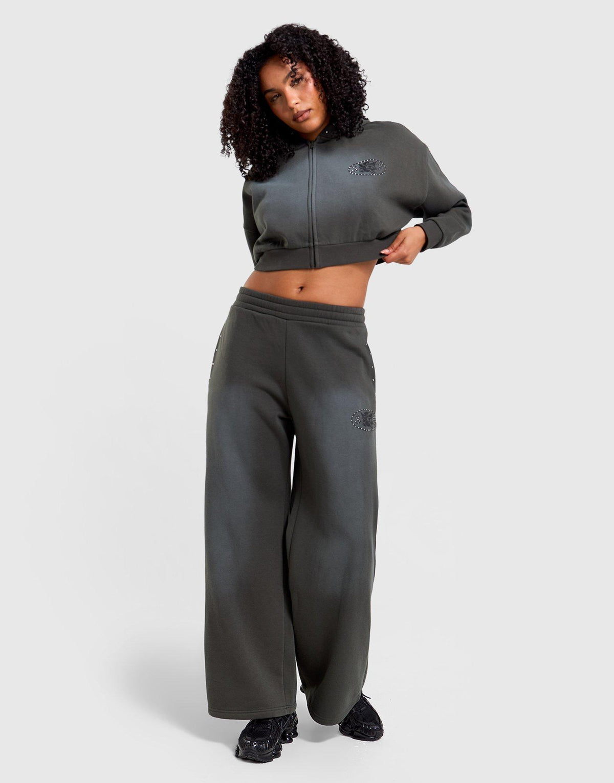 Boxy Full-Zip Hoodie