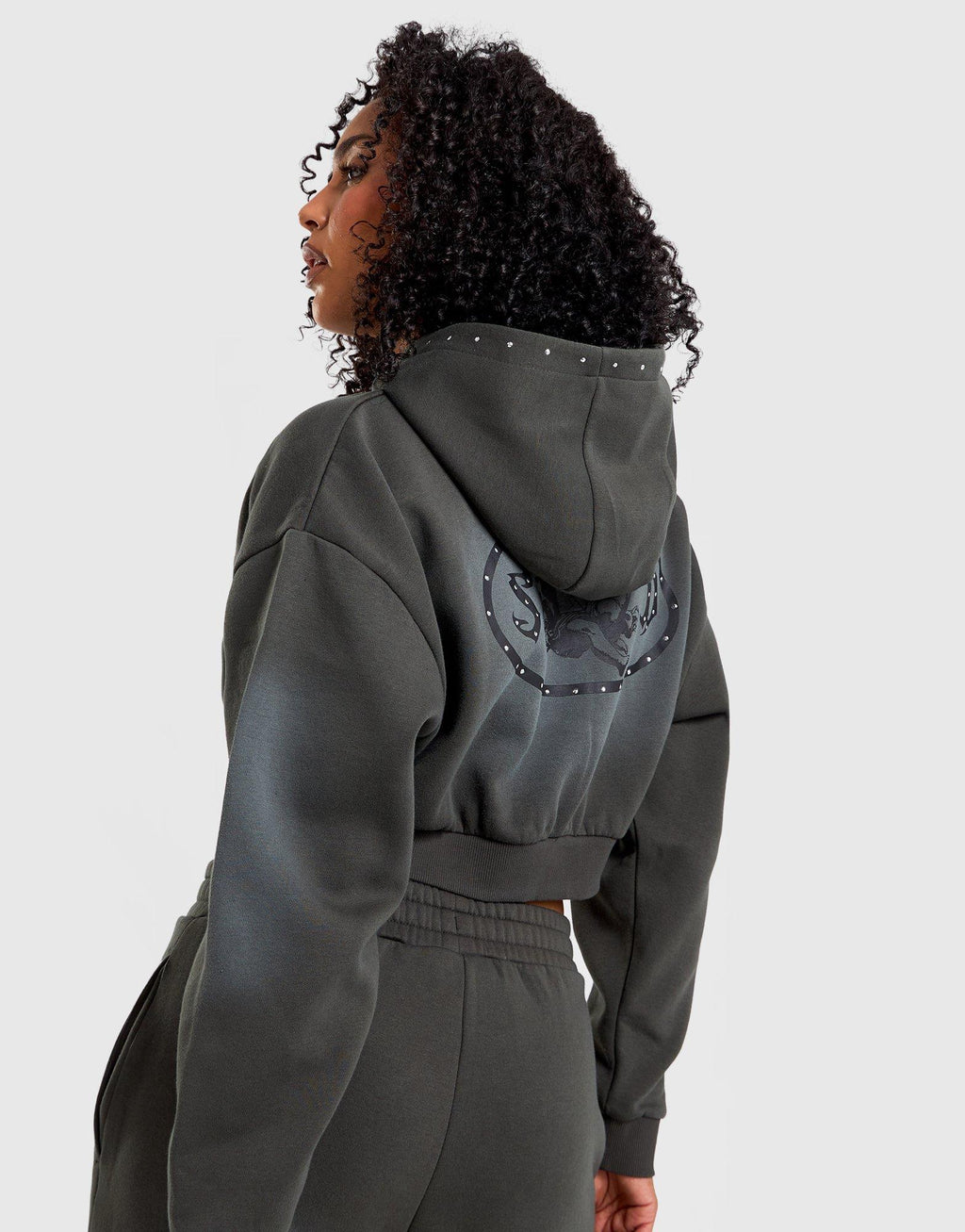 Boxy Full-Zip Hoodie