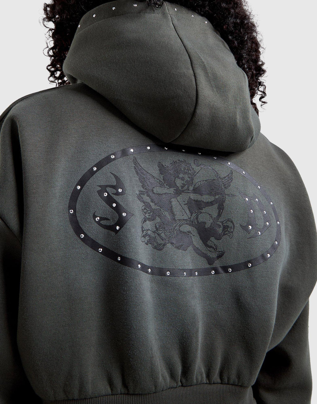 Boxy Full-Zip Hoodie