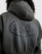 Boxy Full-Zip Hoodie