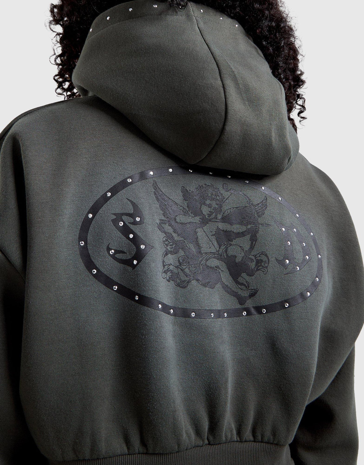 Boxy Full-Zip Hoodie