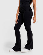Ribbed Flares Pants