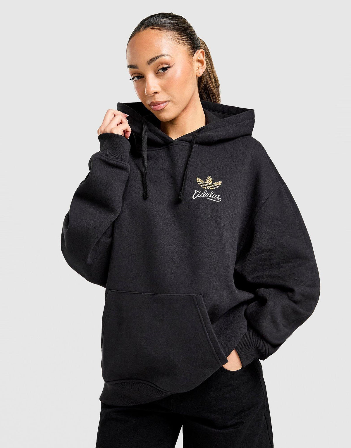 Leopard Samba Overhead Hoodie