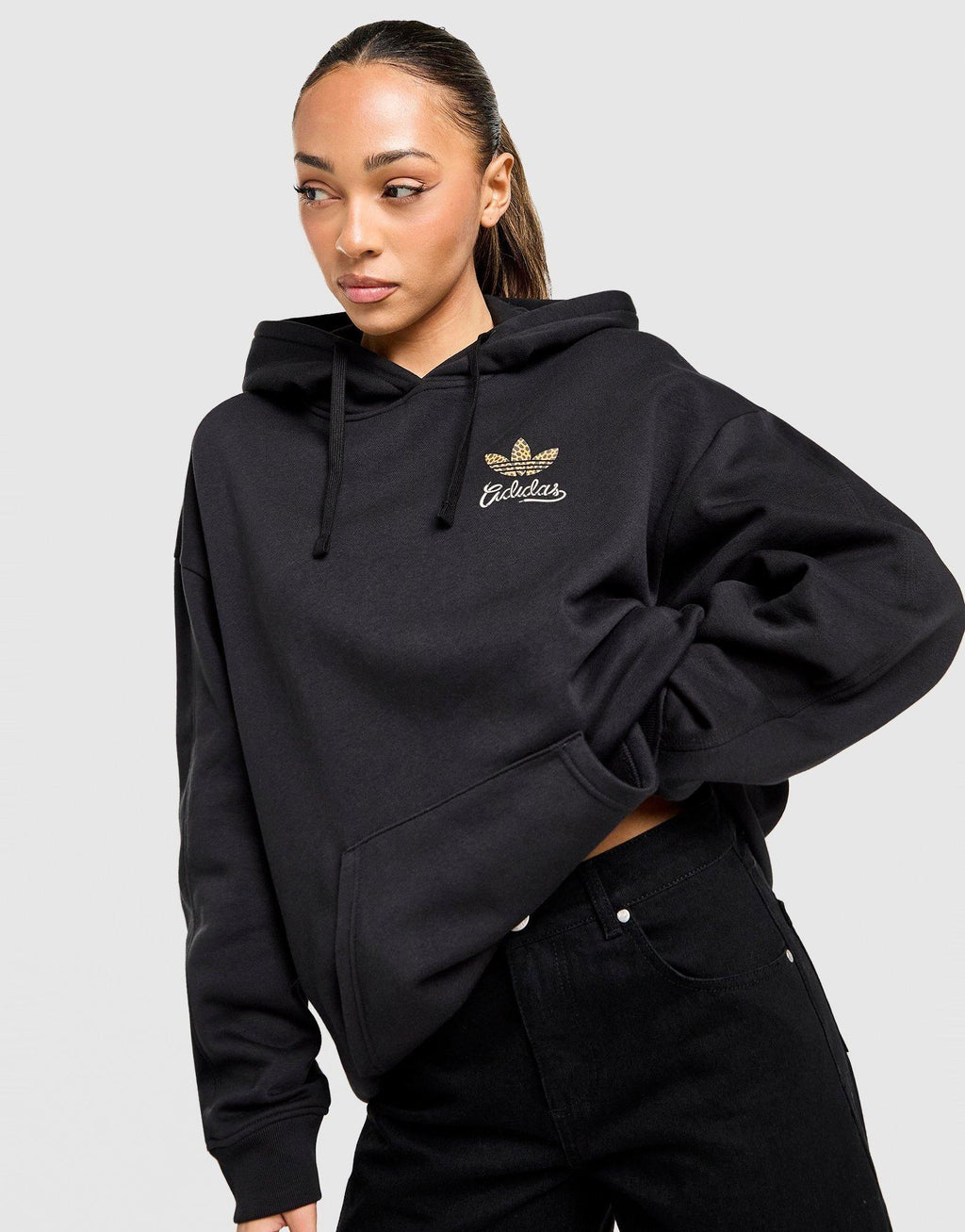 Leopard Samba Overhead Hoodie