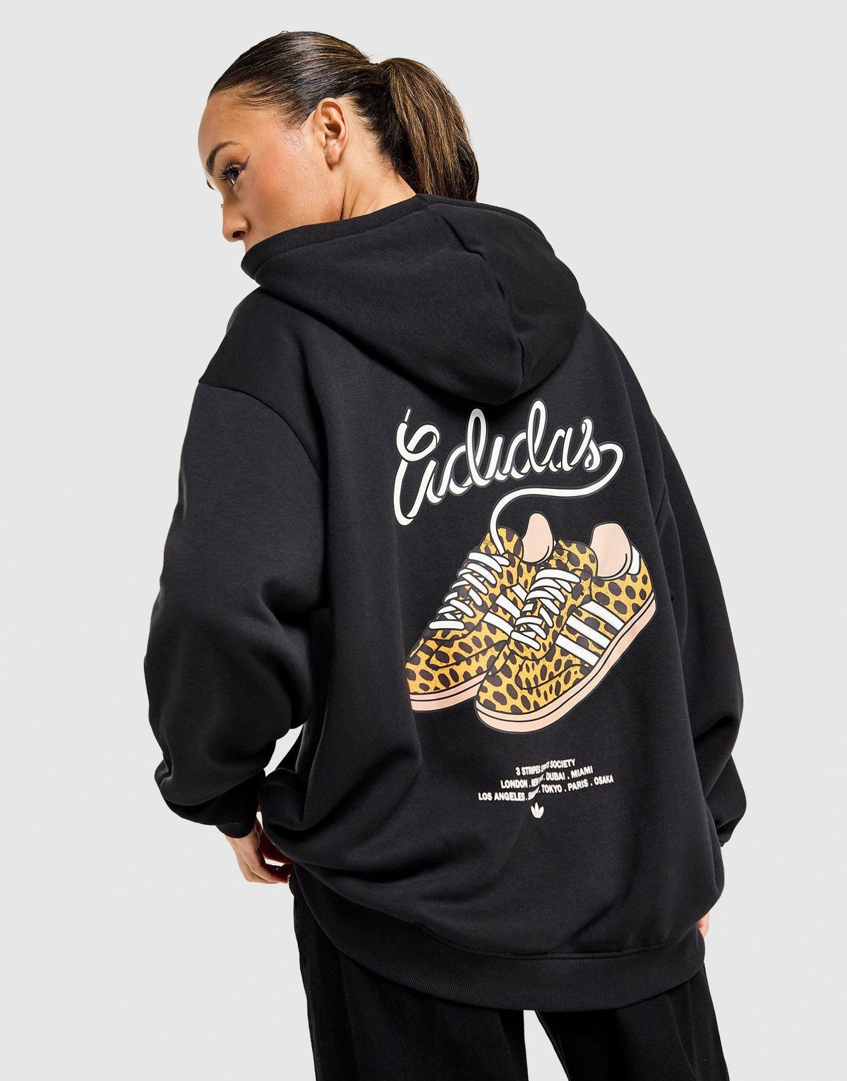 Leopard Samba Overhead Hoodie